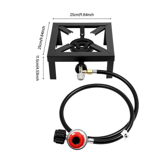 Portable Camping Gas Stove – 8000W, 1 or 2 Burner