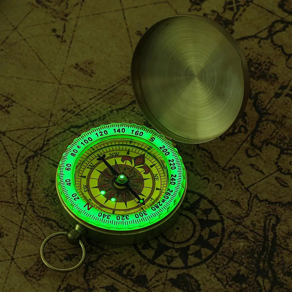 Luminous Copper Compass