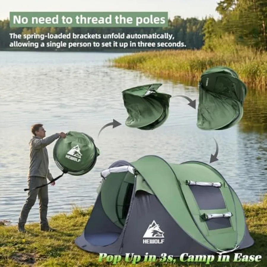 2/4 Person Pop Up Tent
