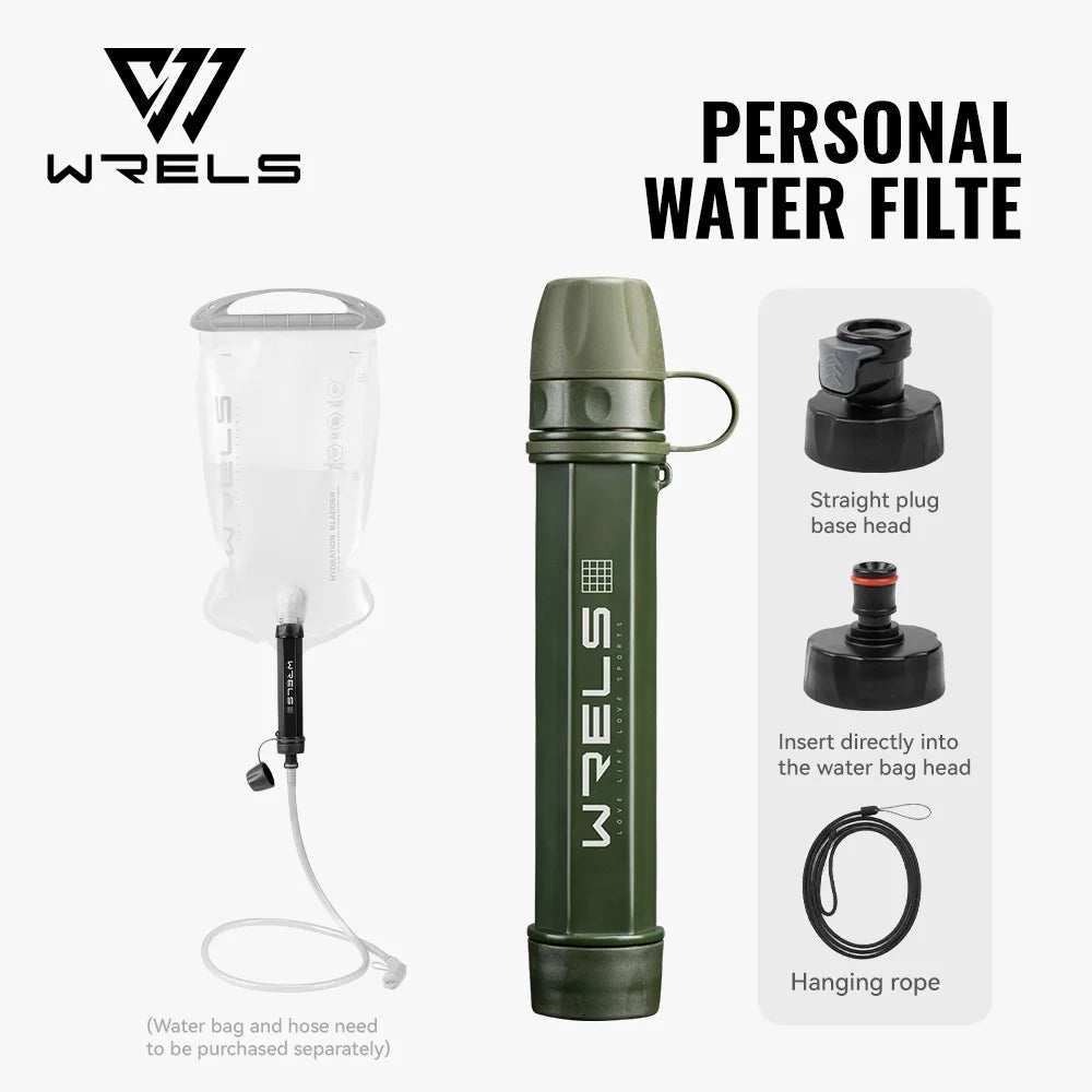 Portable Carbon Fiber Water Purifier – Hiking & Camping Filter