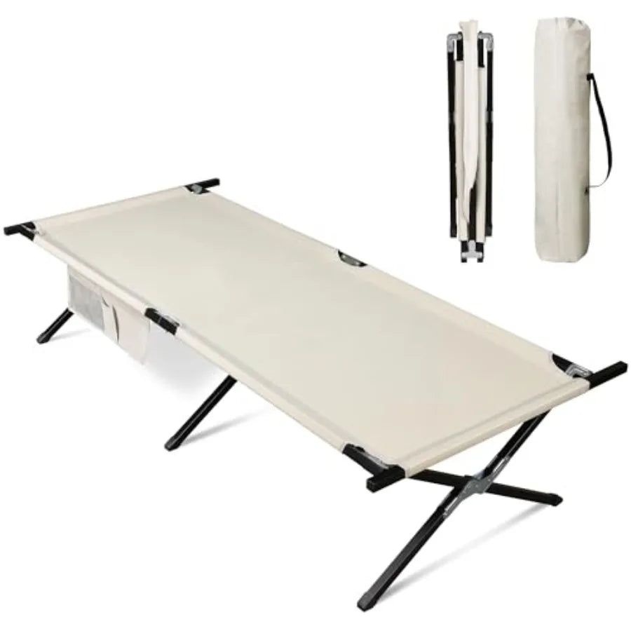 Military Camping Cot:Supports 300 Lbs