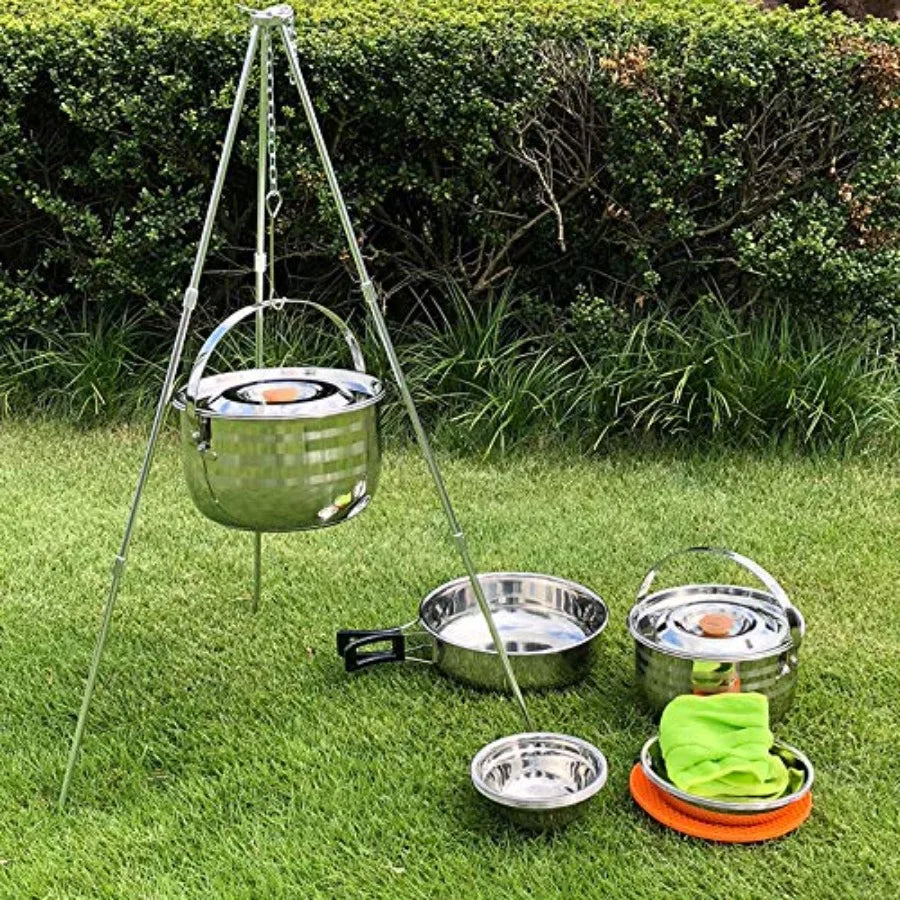 Stainless Steel Camping Cookware