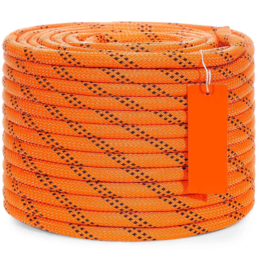 120 FT Dual-Weave Polyester Cord, 3/8" or 1/2" 48-Strand Multi-Use Rope