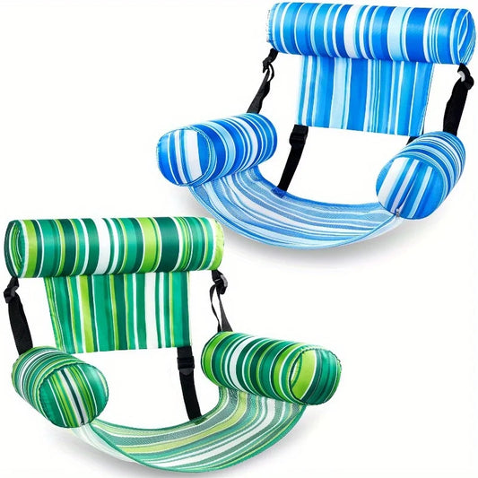 Inflatable 2 Packs Floating Lounge Chairs