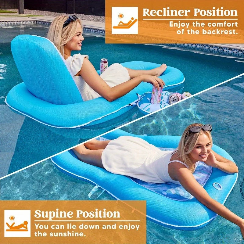 Fabric Lounge Float | Pool & Lake Float for Adults & Teens