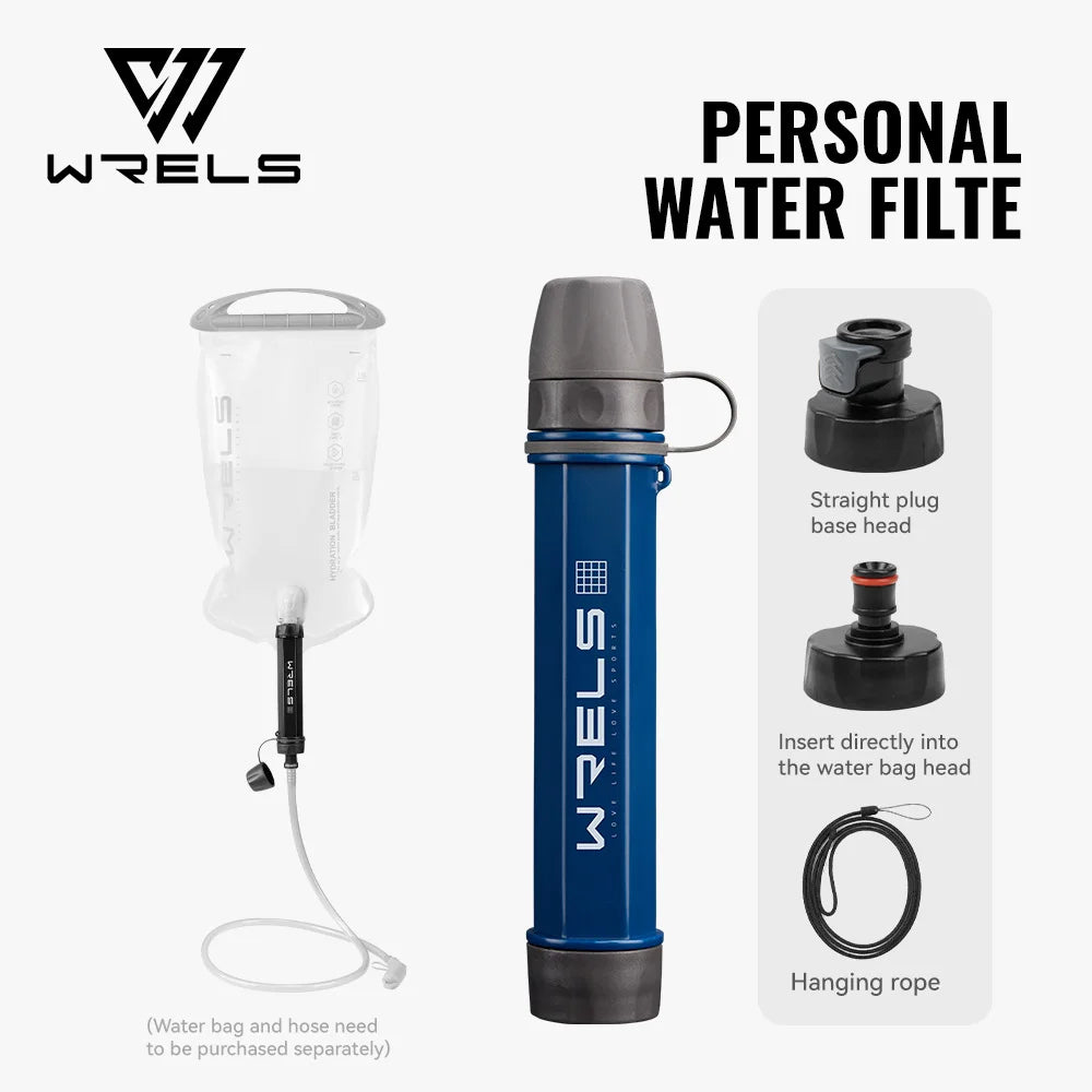Portable Carbon Fiber Water Purifier – Hiking & Camping Filter