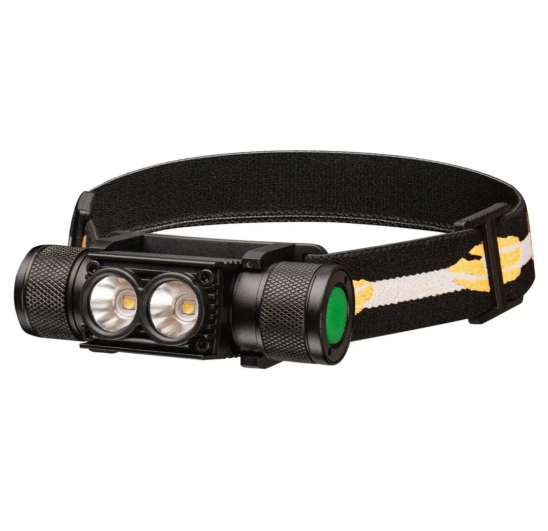 H25L USB Rechargeable 1000LM Headlamp | 18650 Battery | Camping & Fishing