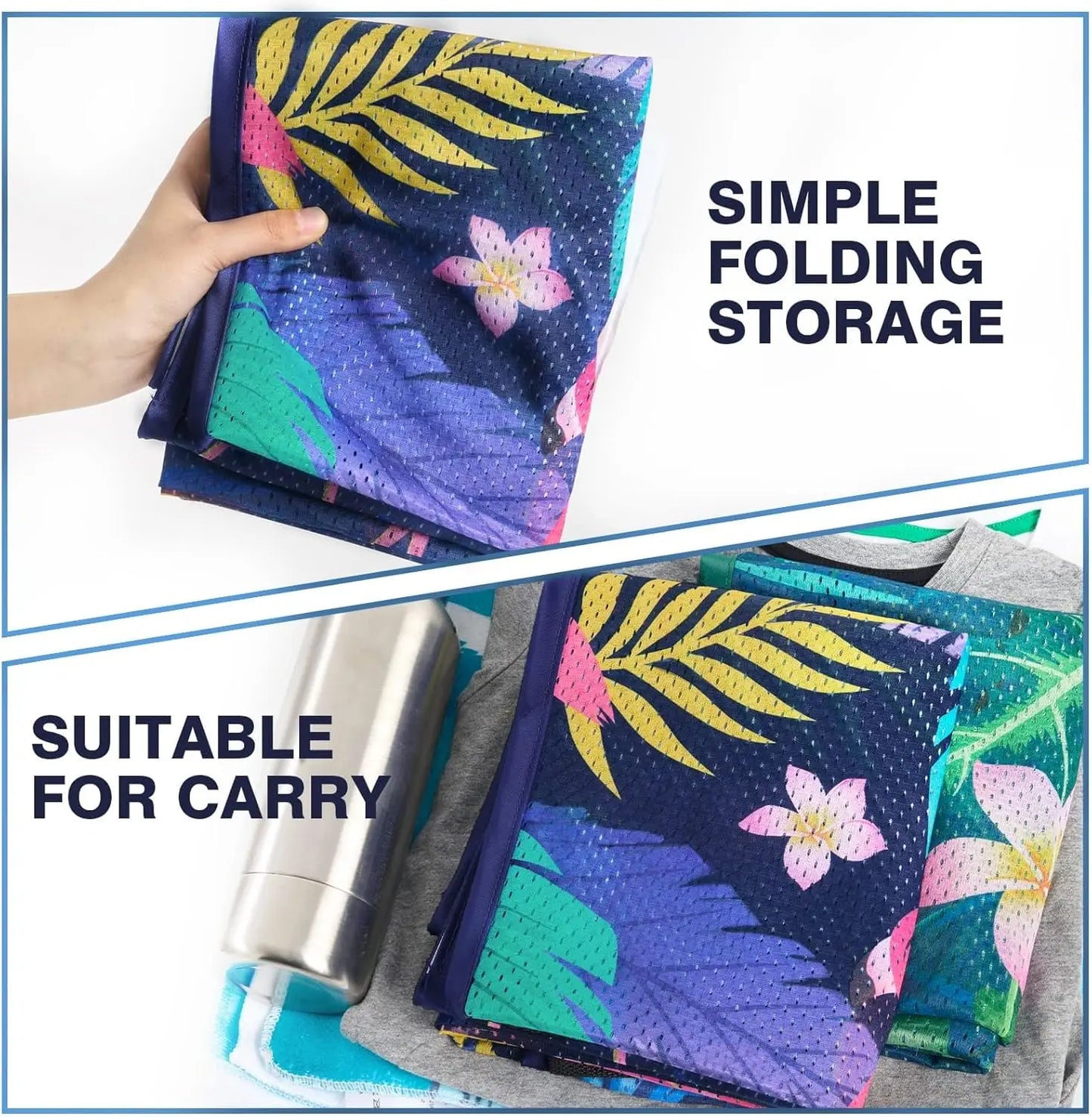 4-in-1 Fabric Water Raft, 52"x28" 250 lbs