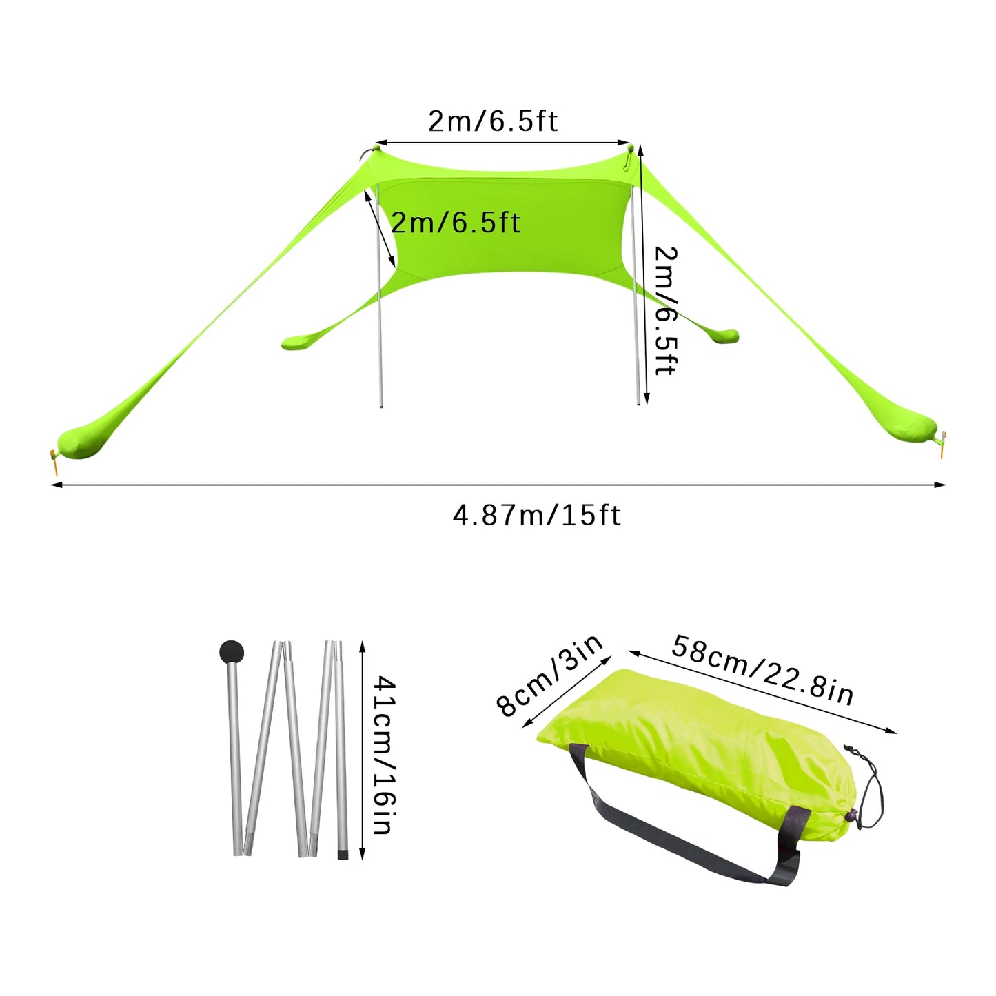 Beach Shade Canopy