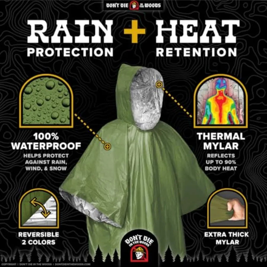 Rain + Heat Emergency Poncho