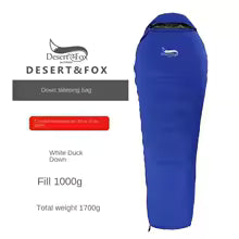 Autumn and Winter Thickened Cold-proof Duck Down Sleeping Bag - Outdoor Gear Supplier
